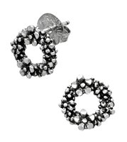 Orecchini Giovanni Raspini Donna Millefiori in Argento  Ct 11701 - 11701